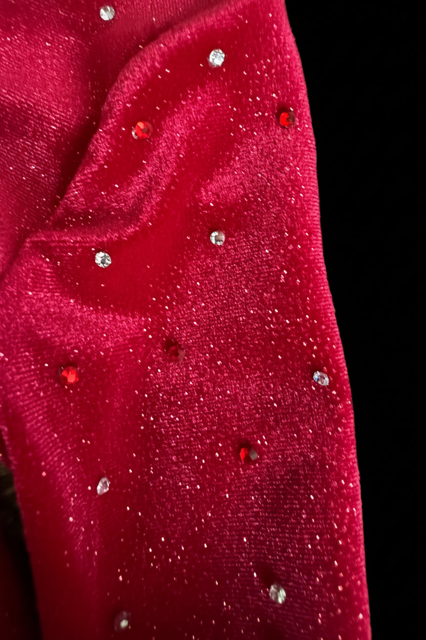 Red Santa Dress- 2t