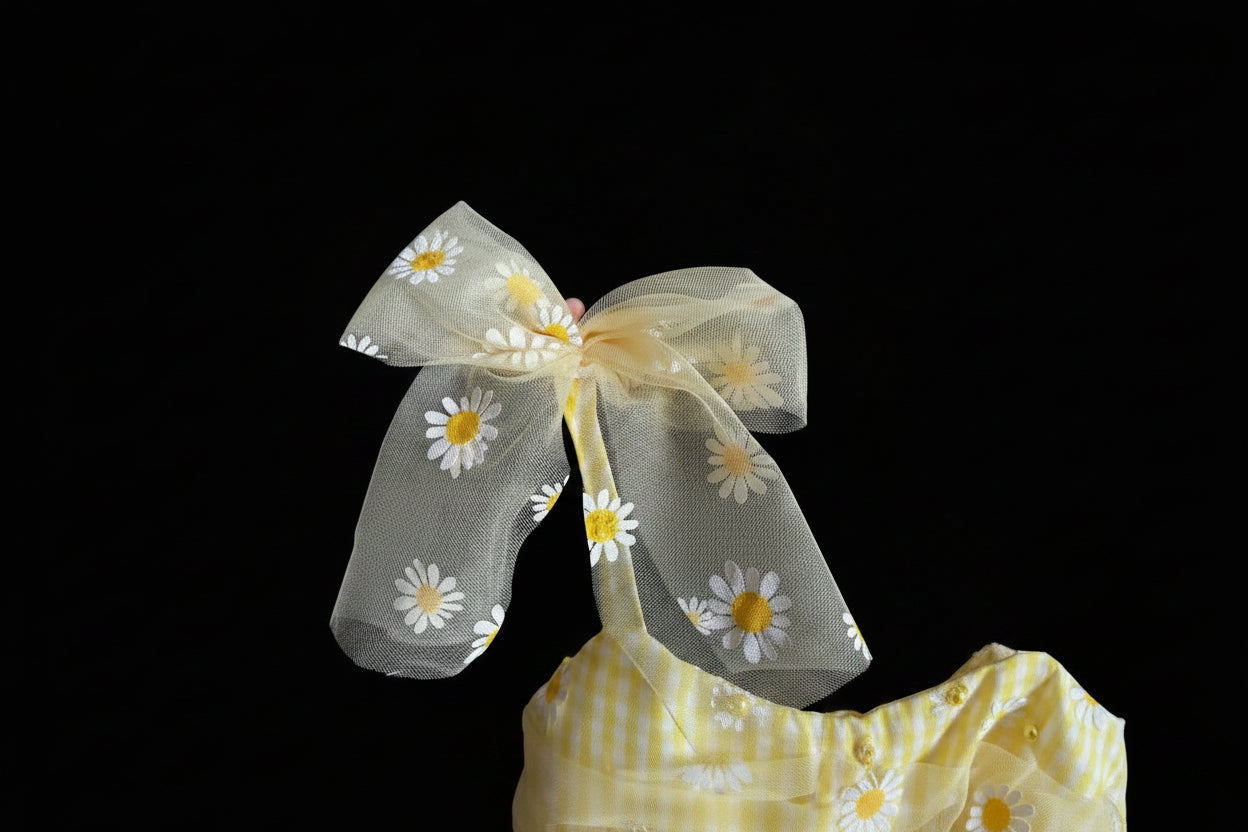 Yellow Daisy Dress 3-4 Years