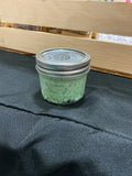 Peppermint salt scrub