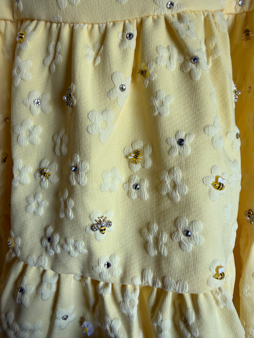Yellow Bumblebee Dress -3/4 Years