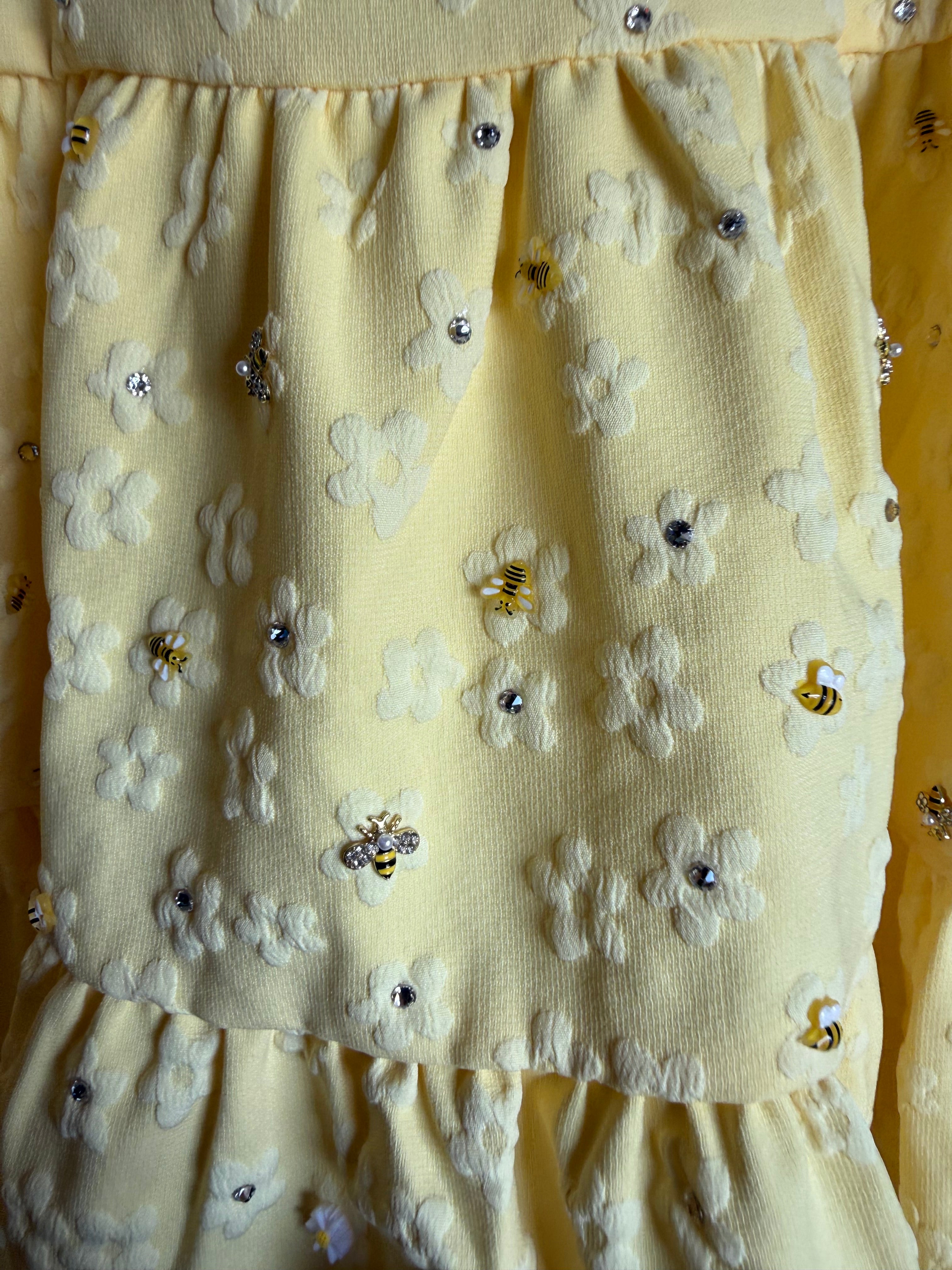 Yellow Bumblebee Dress -3/4 Years