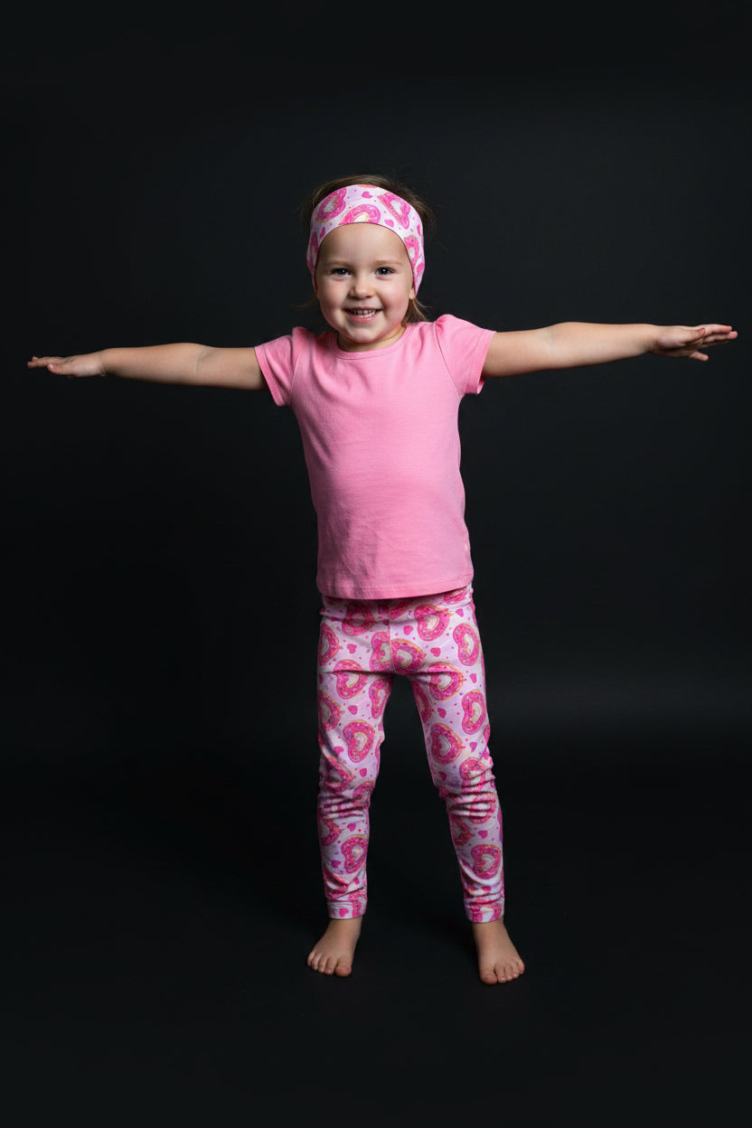 3pc girls pants, shirt and scarf outfit-Sz 2T