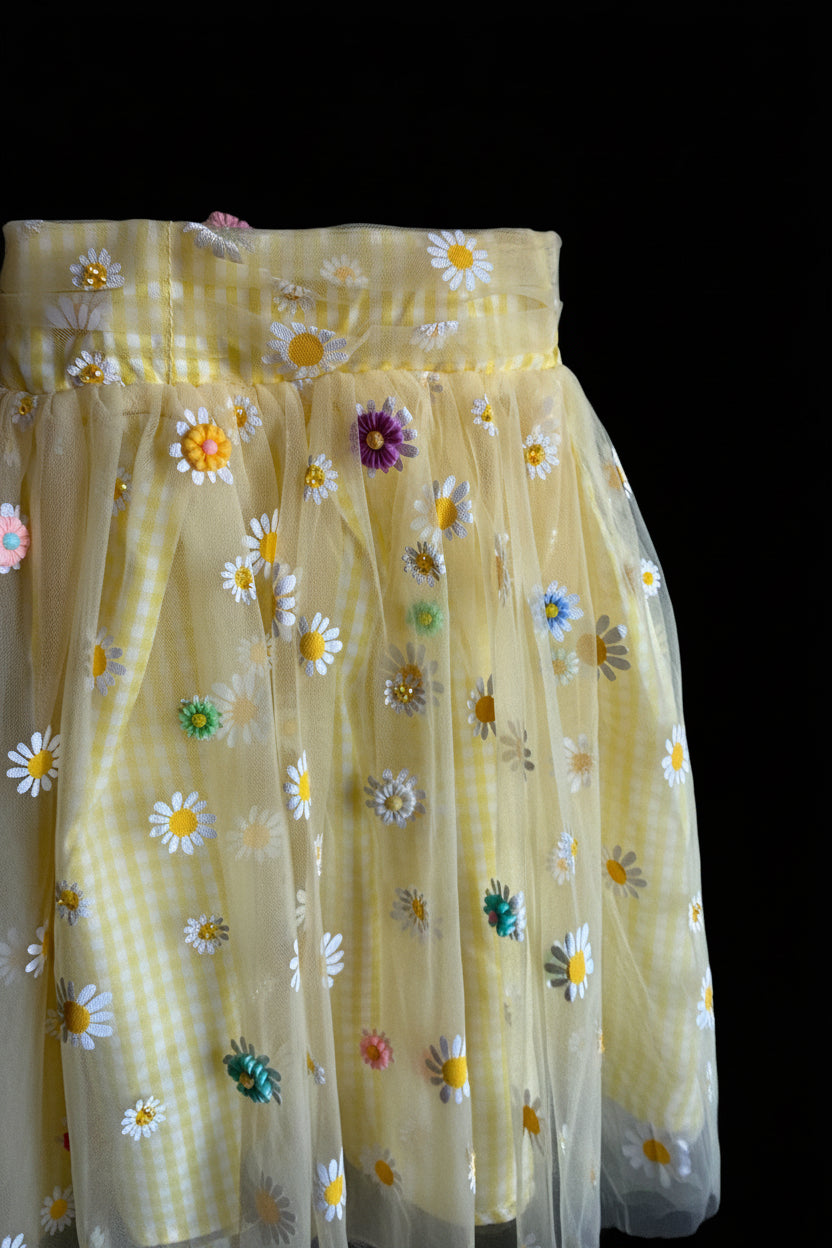 Yellow Daisy Dress 3-4 Years