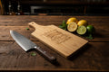 Whiskey is the answer cutting board