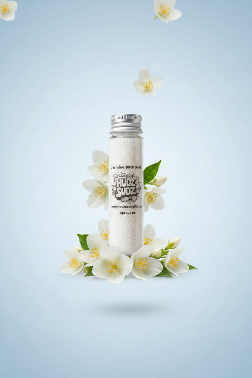 Jasmine bath soak 2 oz container