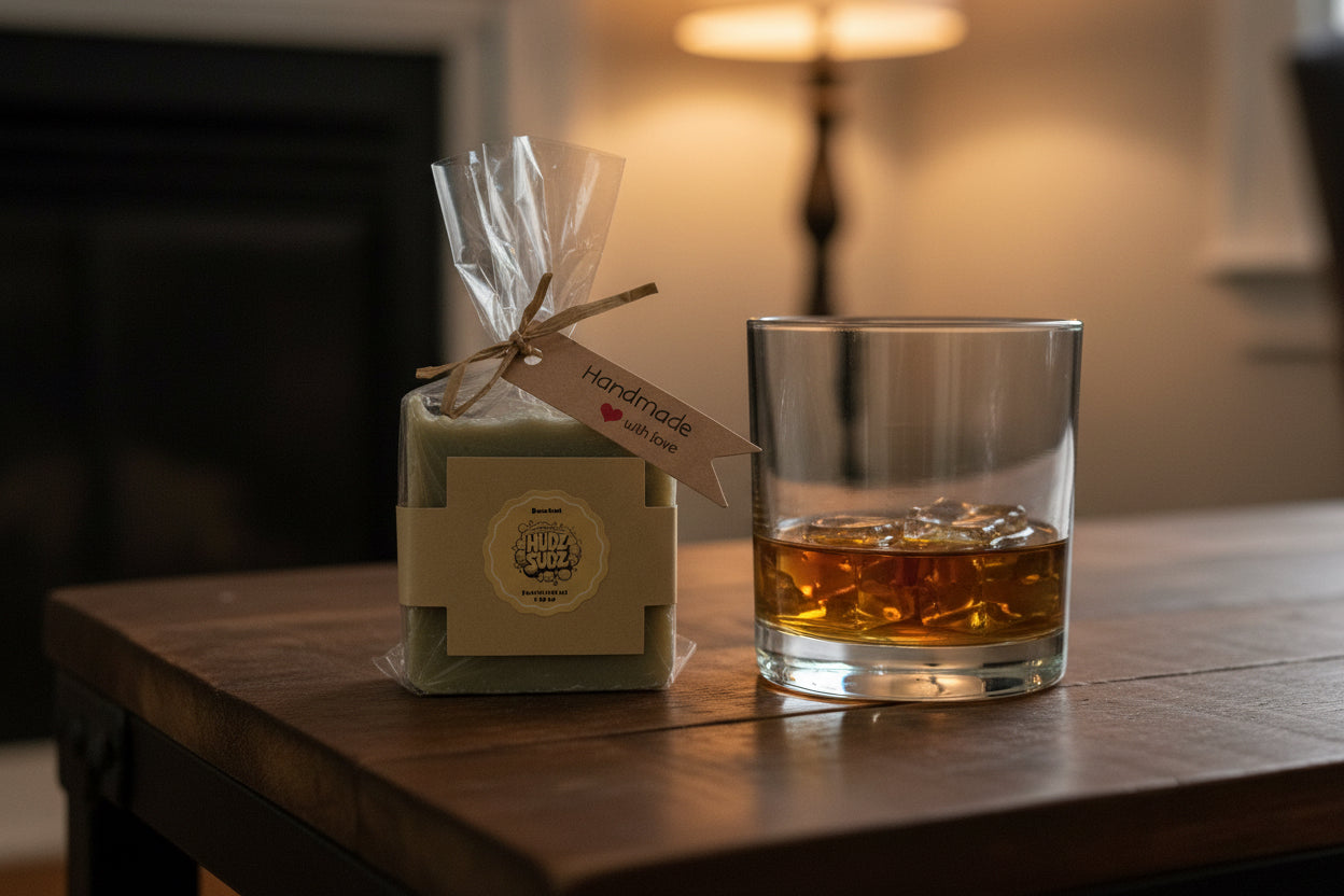 Bourbon hot processed soap