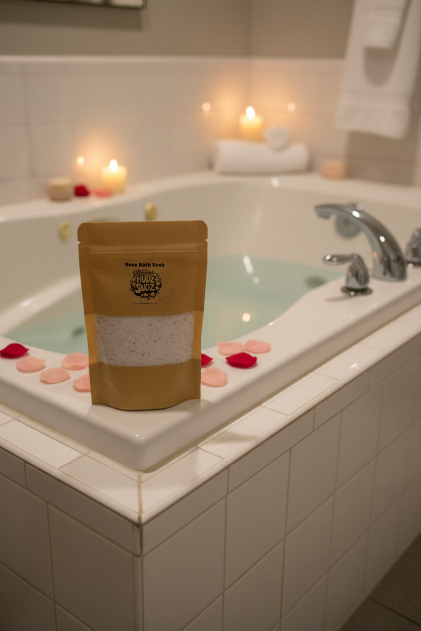 Rose Bath Soak Refill -3oz