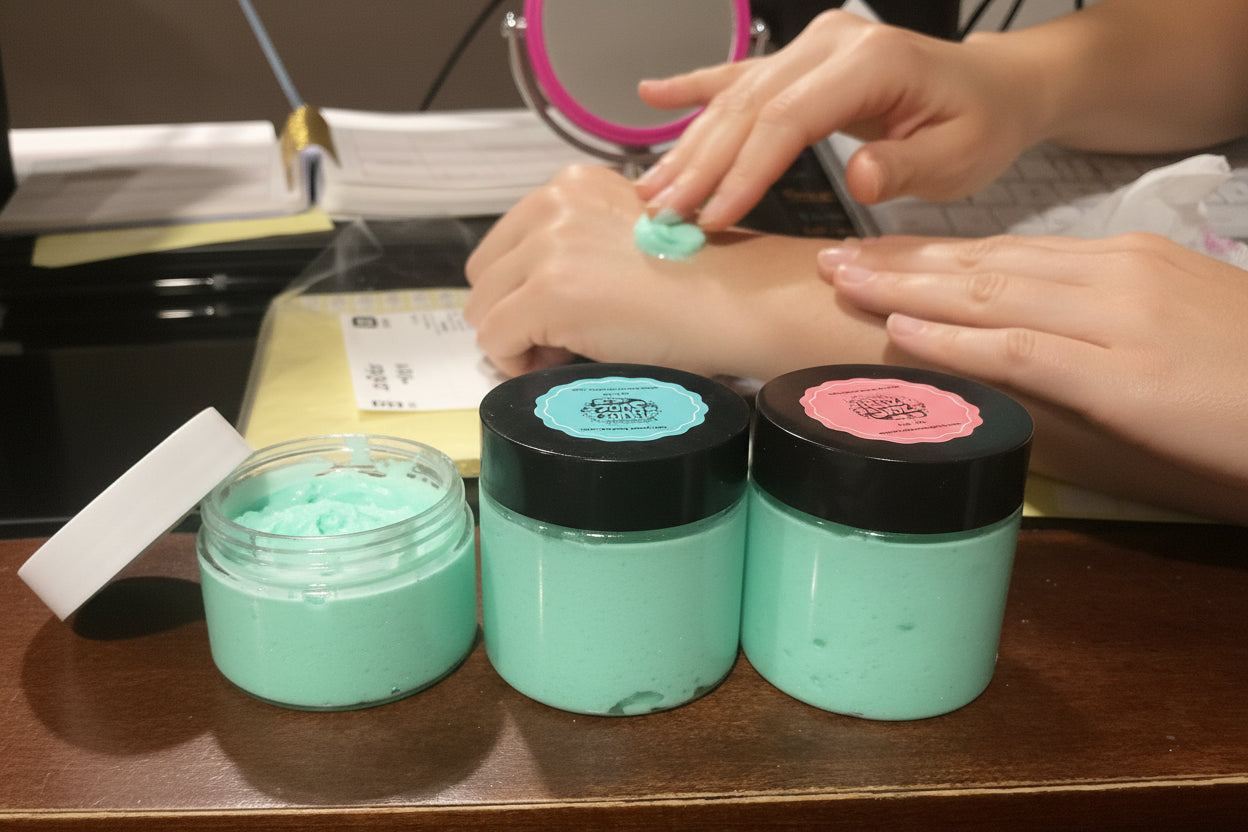 Tea tree 2 ounce whipped body butter